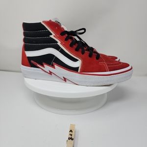 Vans Sk8 Hi Bolt Racing Red Black Lightning VN0A5JIVYHU Size 11